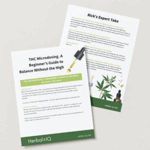 THC Microdosing. A Beginner’s Guide to Balance Without the High